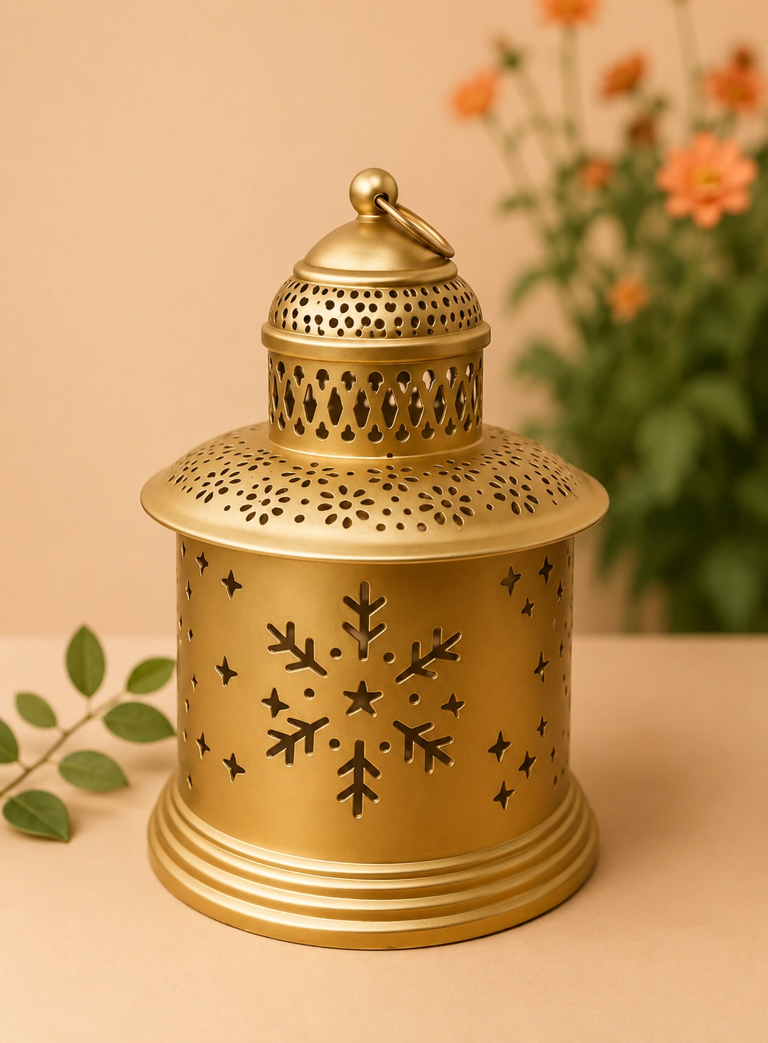 Golden Decorative Lantern